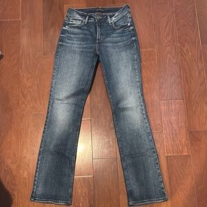 Silver Avery Style Women's Jeans Boot Cut - Blue 29 x 33